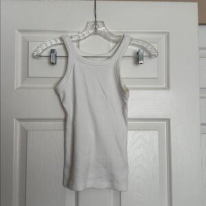 H&M White Tank Top XS